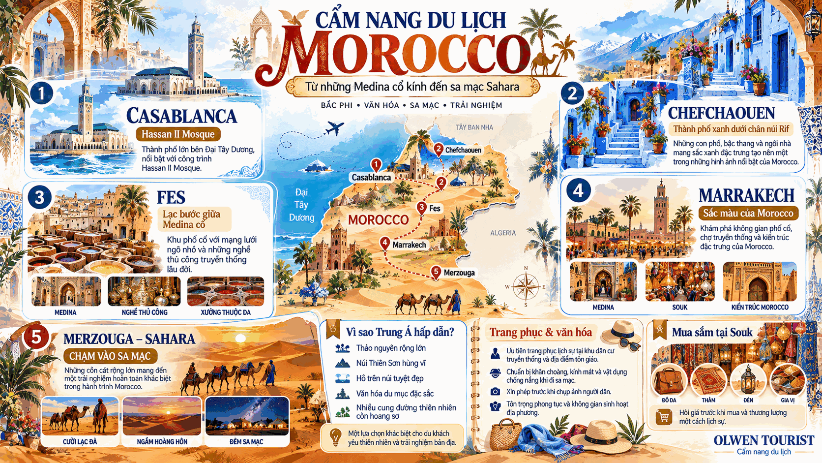 CẨM NANG DU LỊCH MOROCCO – SAHARA